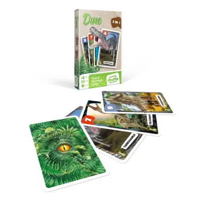 Karty do gry. Piotru�, Memo Dinozaury
