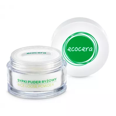 Ecocera Rice Loose Powder sypki puder ry�owy 15 g