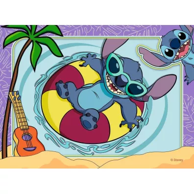Puzzle dla dzieci 2D 4w1 Disney Stitch Ravensburger