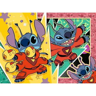 Puzzle dla dzieci 2D 4w1 Disney Stitch Ravensburger