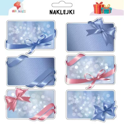 All4Kids Naklejki na prezenty 2