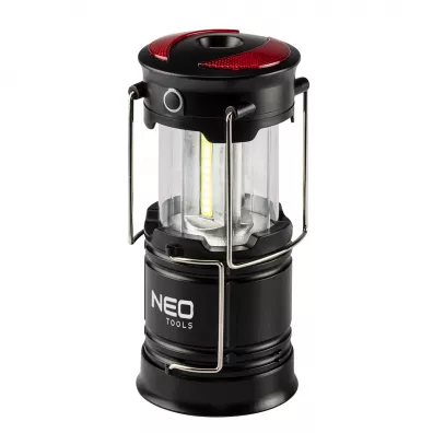 Neo Lampa biwakowa bateryjna 200 lm 3xAA 3w1 COB LED