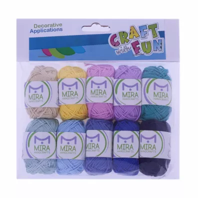 Craft with Fun Ozdoba dekoracyjna mulina 23 m