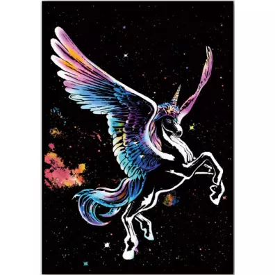 Twoje Hobby Pegasus. Magiczna zdrapka - wydrapywanka 40.0 x 28.5 cm