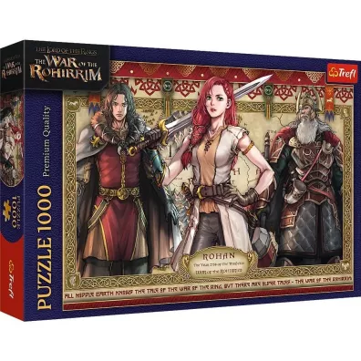 Puzzle 1000 Wadca Piercieni: Wojna Rohirr. TREFL