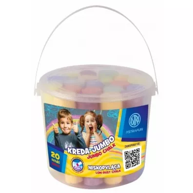 Astra Kreda Jumbo Wiaderko Fun 20 szt.