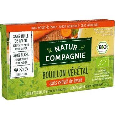 Natur Compagnie Bulion - kostki warzywne bez zawarto�ci dro�d�y 8 x 10,5 g Bio