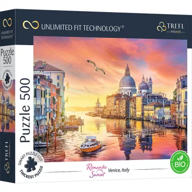 Puzzle 500 el. Romantic Sunset. Venice, Italy Trefl