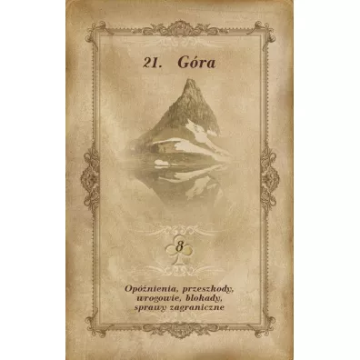 Vintage Lenormand, karty
