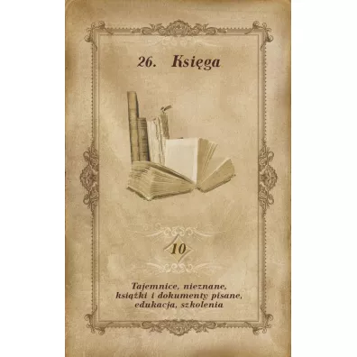 Vintage Lenormand, karty