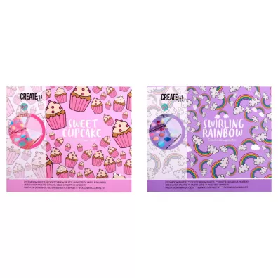 Paleta pastelowych cieni mix Canenco