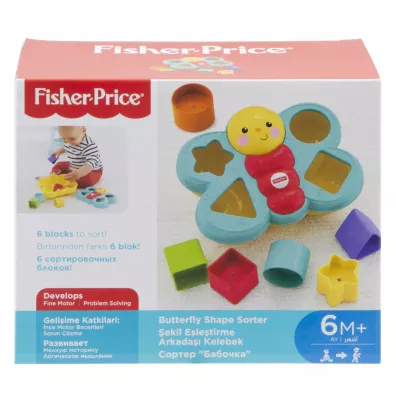 Fisher-Price Motylek Sorter ksztatw CDC22 Mattel