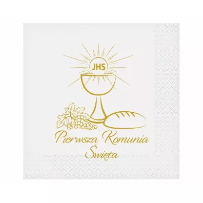 Godan Serwetki Pierwsza Komunia �wi�ta 33 x 33 cm