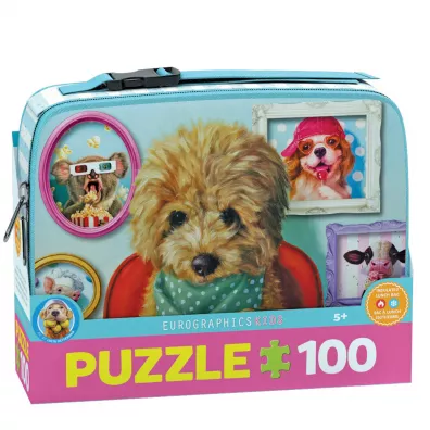 Puzzle 100 z lunch box  Dinner Time by Heffernan 9100-5818 Eurographics