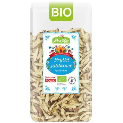 Bio Raj Frytki jab�kowe bezglutenowe 60 g Bio