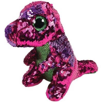 Beanie Boos - Cekinowy Dinozaur 24 cm