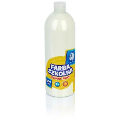 Astra Farba szkolna bia�a 1000 ml