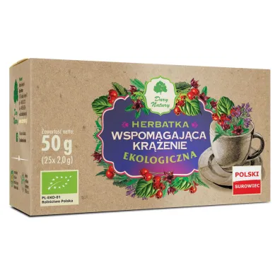 Dary Natury Herbatka wspomagaj�ca kr��enie 25 x 2 g Bio