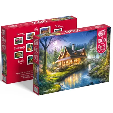 Puzzle 1000 el. Forester's Cottage CherryPazzi