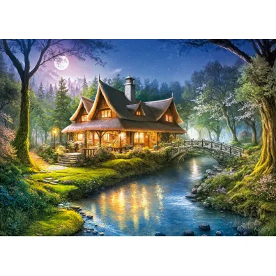 Puzzle 1000 el. Forester's Cottage CherryPazzi