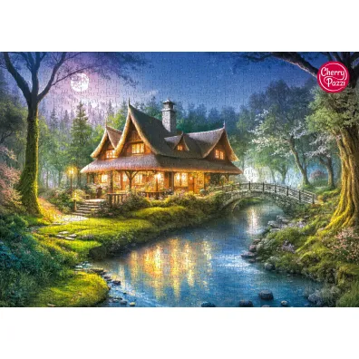 Puzzle 1000 el. Forester's Cottage CherryPazzi