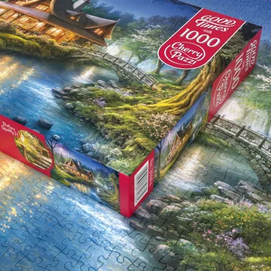 Puzzle 1000 el. Forester's Cottage CherryPazzi