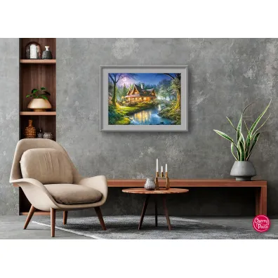 Puzzle 1000 el. Forester's Cottage CherryPazzi