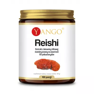 Yango Reishi - ekstrakt 10% polisacharydw Suplement diety 50 g