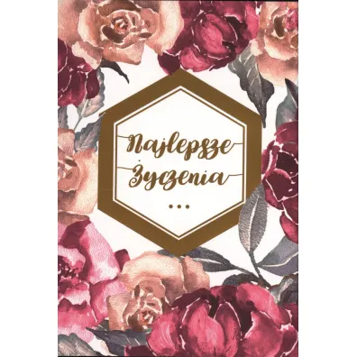 Art Nuvo Karnet Najlepsze �yczenia