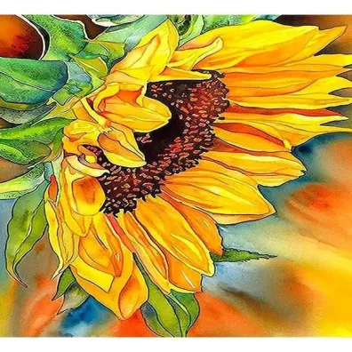 Titanum Mozaika diamentowa 5D - Kwiat s�onecznika 40x30cm