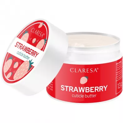 Claresa Cuticle Butter maseko do skrek Strawberry 13 g