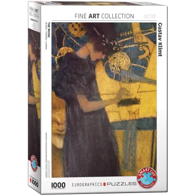 Puzzle 1000 el. Muzyka, Gustacv Klimt Eurographics