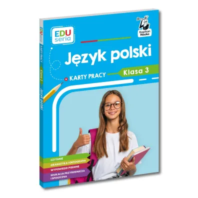 J�zyk polski. Karty pracy. Klasa 3. Kapitan Nauka. EDUseria