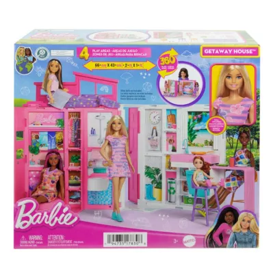 Barbie Fashionistas, Przytulny domek + Lalka HRJ77 Mattel