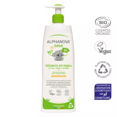 Alphanova Bebe Od�ywczy �el do mycia sk�ry suchej i atopowej 500 ml