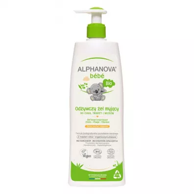 Alphanova Bebe Od�ywczy �el do mycia sk�ry suchej i atopowej 500 ml