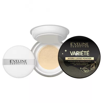 Eveline Cosmetics Variete Hydra Puder sypki z niacynamidem z efektem ch�odz�cym 5 g