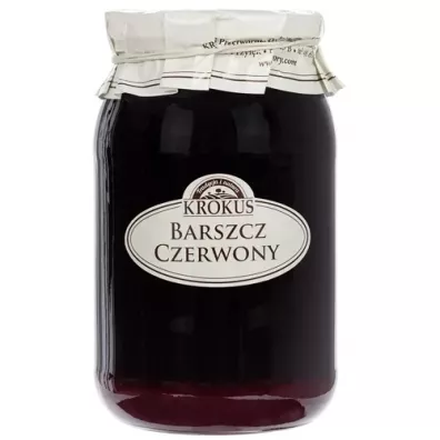 Krokus Zupa barszcz czerwony bezglutenowy 850 ml