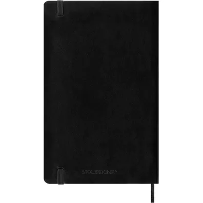 Kalendarz 2026 12M Moleskine L mi�kka oprawa czarny 13x21cm