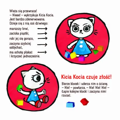 Kicia Kocia si� z�o�ci