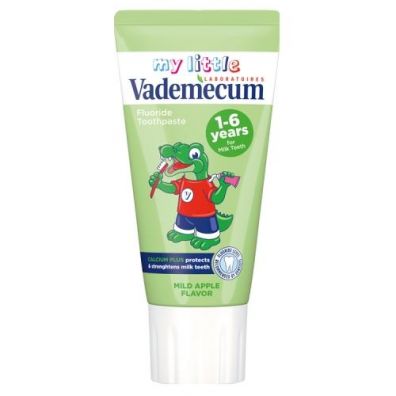 Vademecum Junior Fluoride Toothpaste pasta do zbw dla dzieci Apple 50 ml
