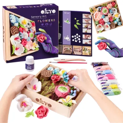 Sensory Art Okto Wood&Craft Zr�b w�asne kwiaty Romans