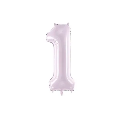 PartyDeco Balon foliowy 1 fioletoy 72cm