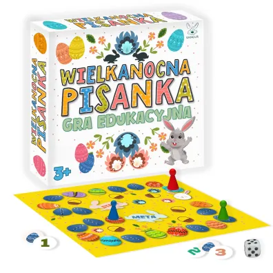 Wielkanoca pisanka. Gra edukacyjna Kangur