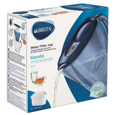 Brita Dzbanek filtrujcy do wody Marella XL niebieski + 1 wkad 2000 ml