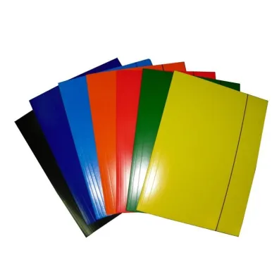 Konfex Teczka z gumk� A4 TG06 - mix kolor�w w zgrzewce op.20szt