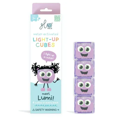 Glo Pals Kostki sensoryczne �wiec�ce w wodzie - Lumi