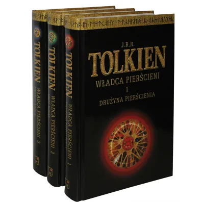 Pakiet W�adca Pier�cieni. Tomy 1-3: Dru�yna Pier�cienia, Dwie wie�e, Powr�t kr�la - J. R. R. Tolkien