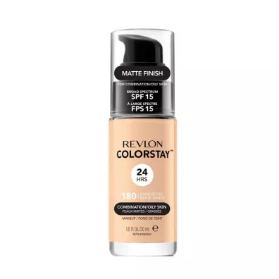 Revlon ColorStay™ Makeup for Combination/Oily Skin SPF15 podk�ad do cery mieszanej i t�ustej 180 Sand Beige 30 ml