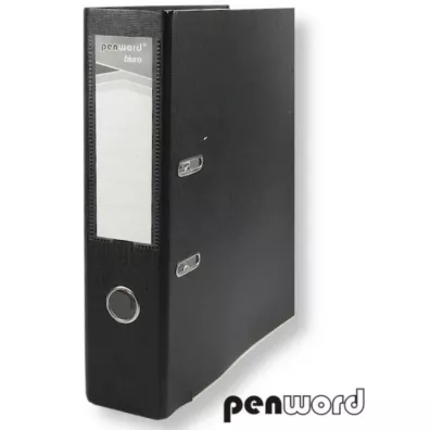 Penword Segregator A4 z okuciem czarny 7.5 cm